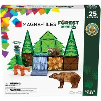 Magna-Tiles Magna Tiles - Forest Animals set - Magnetisch Speelgoed 25 stuks