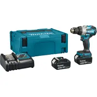 Makita DHP489RTJ Accu-klopboor/schroefmachine 2 snelheden 620 W Brushless, Incl. 2 accus, Incl. lader