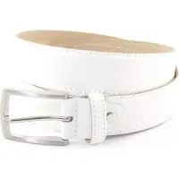 Scotts Bluf 3.5CM BREDE WITTE RIEM. MAAT 85 MAKKELIJK AANPASBARE MAAT DOOR MIDDEL VAN EEN SCHROEFJE