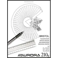 Aurora Tekenblok Bristol 27x36 cm 20 vel 210 grams, 10 stuks