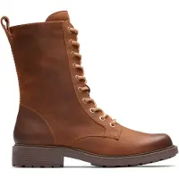 Clarks Dames Orinoco 2 Stijl Laarzen Brown Snuff