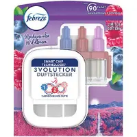 Ambi Pur Febreze 3Volution Luchtverfrisser Fragrance Plug Starter Kit Noord-Amerika Wilde Bessen 20 ml apparaat met navulling