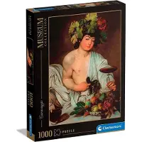 Clementoni - Puzzel - 1000 Stukjes - Caravaggio Bacchus - Puzzel Voor Volwassenen