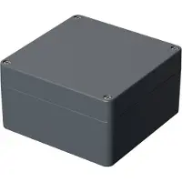 Bopla EUROMAS A 127 01127000 Industriële behuizing 180 x 180 x 101 Aluminium Zilver-grijs (RAL 7001) 1 stuk(s)