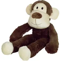 Nobby Pluche Aap - Hond - Knuffel - Met geluid - 43 cm