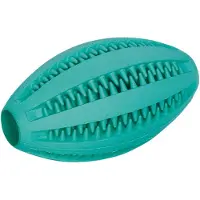 Nobby Dental Fun Rugbyball - Groen - 11 cm