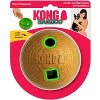 Kong bamboo feeder bal voerbal - 12x12x12 cm