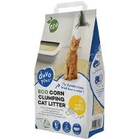 Duvo+ Eco Maïs Klontvormende Kattenbakvulling