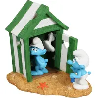 Diverse Smurfs Beach Cabin Figuur