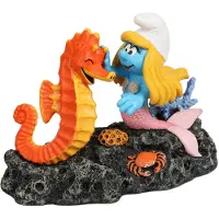 Diverse Smurfette With Seahorse Figuur