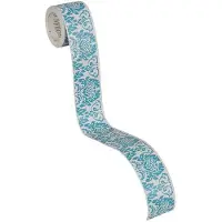 AS-Creation BAROK ORNAMENTEN BEHANGRAND - Beige Blauw Groen - AS Creation Only Borders