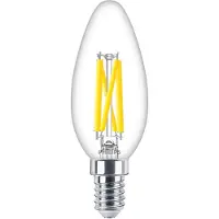 Philips LED kaars E14 5,9-60W filament helder dimtone - LED3718