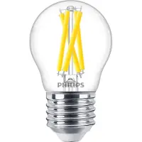 Philips MASTER LED E27 Kogel Filament Helder 5.9W 806lm - 922-927 Dim To Warm | Beste Kleurweergave - Dimbaar - Vervangt 60W