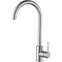 Laveo Design kraan voor spoelbak, staand model, met U-vormige uitloop, van staal