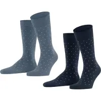 Esprit Fine Dot 2-Pack duurzaam organisch Katoen Multipack Heren Sokken veelkleurig - Maat 43-46