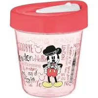 Disney Mickey Mouse Reisbeker rood 350ml