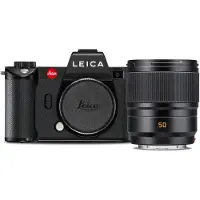 Leica Appareil photo hybride SL2 + Summicron SL 50mm f/2 ASPH noir