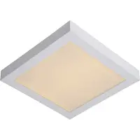 Lucide Brice vierkante plafondlamp 30cm 30W wit