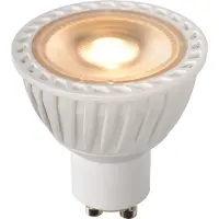 Lucide MR16 - Led lamp - Ø 5 cm - LED Dim to warm - GU10 - 1x5W 2200K/3000K - Wit