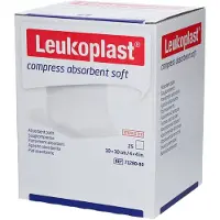 Bsn Medical Leukoplast kompres absorberend 10x10cm zacht steriel