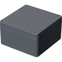 Bopla EUROMAS A 125 01125000 Industriële behuizing 160 x 160 x 90 Aluminium Zilver-grijs (RAL 7001) 1 stuk(s)