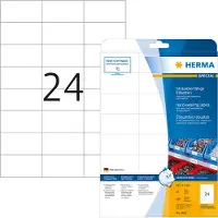 Herma 4695 weersbestendige folie etiketten A4 70 x 37 mm wit (600 etiketten)