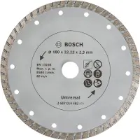 Bosch 2607019482 Disque Diamant Pour Meuleuse Turbo 180 Mm
