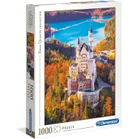 Clementoni - Puzzel - 1500 Stukjes - Neuschwanstein - Puzzel Voor Volwassenen - High Quality Collection