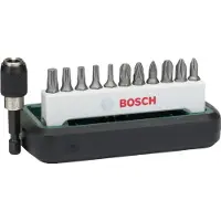 Bosch 2608255993 Bitset 12-delig Kruiskop Phillips, Kruiskop Pozidriv, Binnen-zesrond (TX)