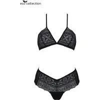Passion Eco Kerria - kanten bikiniset (zwart) - L/XL