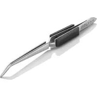 Knipex Kruis-pincet spits gebogen vernikkeld 160mm