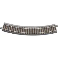 Roco H0 GeoLine (met ballastbed) 61123 Gebogen rails 6 stuk(s)