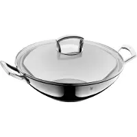 WMF wok met glazen deksel, 36 cm, modelnummer 121877