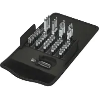 Wera Bit-Safe 43 Universal 1 05057450001 Bitset 43-delig Kruiskop Pozidriv, Kruiskop Phillips, Binnen-T-profiel Torsion zone