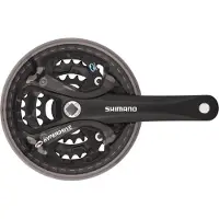 Shimano Pedalier vtt 7-8v. acera m361 noir 170mm 42-32-22 (boitier 123mm)