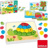 Goula Jumbo - - Schildpad Baby Color Kleuren Leren - Educatief spel