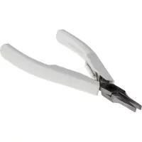 LINDSTROM 7490 Platte tang ESD Recht Staal 120 mm