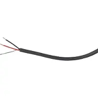 KASH 70I119 Microfoonkabel 2 x 0.12 mm² Zwart 10 m
