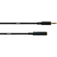 Cordial Essentials - Gebalanceerde Verlengkabel - REAN Mini-Jack 3,5 mm Male naar Female - 3 m