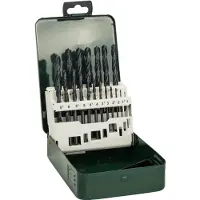 Bosch 2609255032 HSS Metaal-spiraalboorset 19-delig 1 mm, 1.5 mm, 2 mm, 2.5 mm, 3 mm, 3.5 mm, 4 mm, 4.5 mm, 5 mm, 5.5 mm, 6 mm, 6.5 mm, 7 mm, 7.5