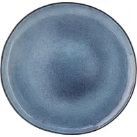 Bloomingville Sandrine bord blauw set van 4 stuks