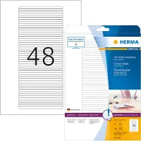 Herma Etiketten CD-Box wit 114,3x5,5 SuperPrint