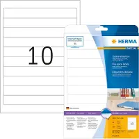 Herma Ordneretiketten, A4, 192 x 25,4 mm, wit, ondoorzichtig, permanent hechtend