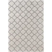 Mint Rugs | Vloerkleed Luna velvet polypropyleen wit 120x170 cm rechthoekige vloerkleden | NADUVI