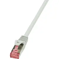 Logilink CAT 6 patchkabel, S/FTP, PIMF, PrimeLine, grijs, 0,3 meter