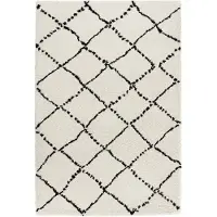Mint Rugs | Vloerkleed Hannah velvet polypropyleen wit 120x170 cm rechthoekige vloerkleden | NADUVI