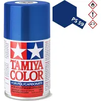 Tamiya Lexanfarbspray PS-59 D Metallic Blau