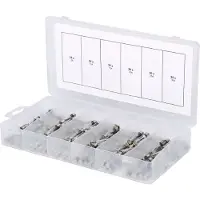 Ks Tools 970.0270 970.0270 Buiszekering assortiment 5 A, 10 A, 15 A, 20 A, 25 A, 30 A Traag -T- Inhoud 120 onderdelen