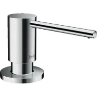 Hansgrohe A41 - zeepdispenser 1-gats 500ml onderbouw - hoogglans chroom 40438000