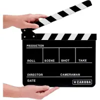 Caruba Professionele Director Clapper Black/BW (whiteboard stift)